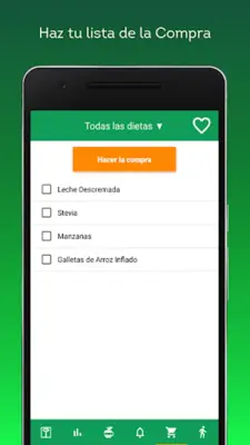 Dietas android App screenshot 2